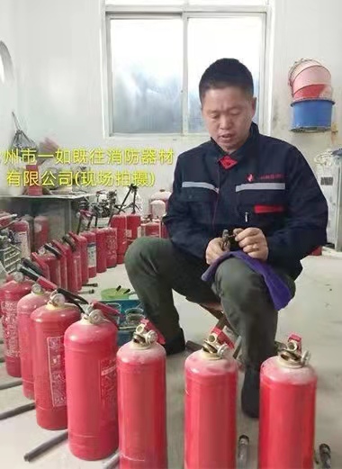 常州干粉灭火器压把维修